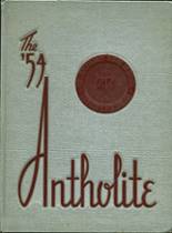 St. Anthony's High School 1954 yearbook cover photo