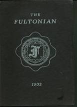 Fulton High School 1932 yearbook cover photo