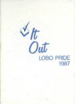 Little Elm High School 1987 yearbook cover photo
