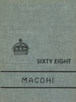 Mason County High School 1968 yearbook cover photo