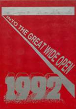 1992 Rochester High School Yearbook from Rochester, Vermont cover image