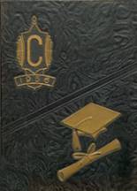 Clinton High School 1956 yearbook cover photo