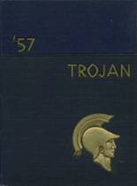 Findlay High School 1957 yearbook cover photo