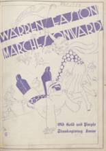 Warren Easton High School 1934 yearbook cover photo