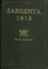 Sargent School 1918 yearbook cover photo