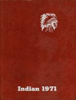 Touchet High School 1971 yearbook cover photo