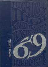 Cross County High School 1969 yearbook cover photo