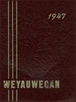 Weyauwega High School 1947 yearbook cover photo
