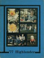 Laurel Highlands High School 1977 yearbook cover photo