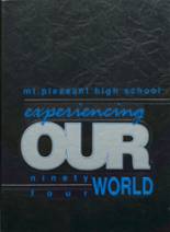 Mt. Pleasant High School 1994 yearbook cover photo