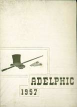 Adelphi Academy 1957 yearbook cover photo