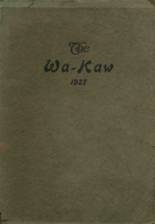 Wamego High School 1927 yearbook cover photo