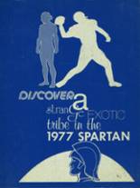 Southeast High School 1977 yearbook cover photo