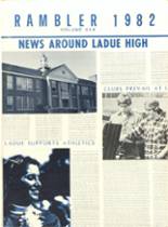 Ladue Horton Watkins High School 1982 yearbook cover photo