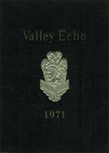 Conneaut Valley High School 1971 yearbook cover photo