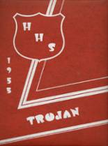 Homedale High School 1955 yearbook cover photo