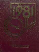 1981 Escambia Academy Yearbook from Atmore, Alabama cover image