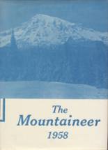 1958 Rainier High School Yearbook from Rainier, Washington cover image