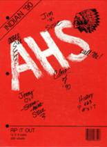 Anderson High School 1990 yearbook cover photo