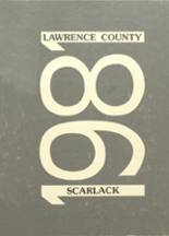 Lawrence County High School 1981 yearbook cover photo