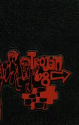 Troy High School 1968 yearbook cover photo
