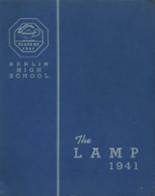 Berlin High School 1941 yearbook cover photo