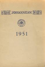 St. John's School 1951 yearbook cover photo