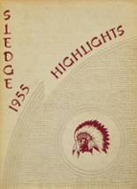 1955 Sledge High School Yearbook from Sledge, Mississippi cover image