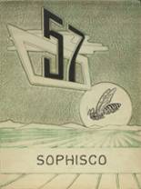 Sopchoppy High School 1957 yearbook cover photo