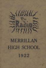 1922 Merrillan School Yearbook from Merrillan, Wisconsin cover image
