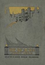 Cleveland High School 1923 yearbook cover photo