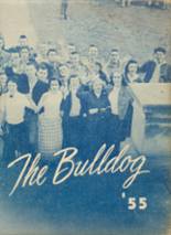 Rundle High School 1955 yearbook cover photo
