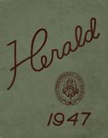 Girls Vocational School 1947 yearbook cover photo