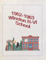 Winston R-VI High School 1963 yearbook cover photo