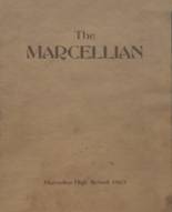 Marcellus High School 1923 yearbook cover photo