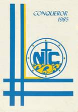 1985 Newport Christian High School Yearbook from Newport beach, California cover image