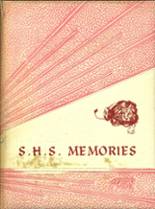 Saluda High School 1958 yearbook cover photo