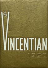 St. Vincent's Academy 1950 yearbook cover photo