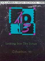 Columbia High School 1993 yearbook cover photo