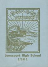 Jonesport-Beals High School 1961 yearbook cover photo