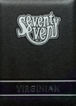 Virginia High School 1977 yearbook cover photo