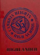 Cambria Heights High School 1995 yearbook cover photo
