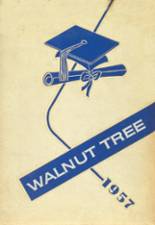 Walnut Community High School 1957 yearbook cover photo