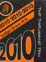 Lodge Grass High School 2010 yearbook cover photo