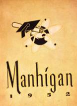 Mansfield High School 1952 yearbook cover photo