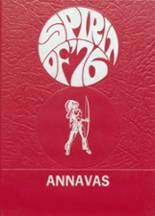 Savanna Community High School 1976 yearbook cover photo