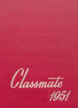 New London High School 1951 yearbook cover photo