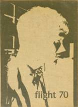 Baker High School 1970 yearbook cover photo