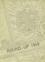 Grandfalls-Royalty High School 1949 yearbook cover photo