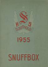Southold High School 1955 yearbook cover photo